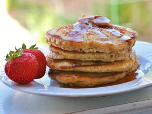 Healthy Oatmeal Pancakes recipe