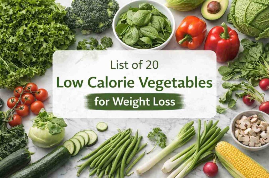 Low-Calorie Vegetables for Weight Loss