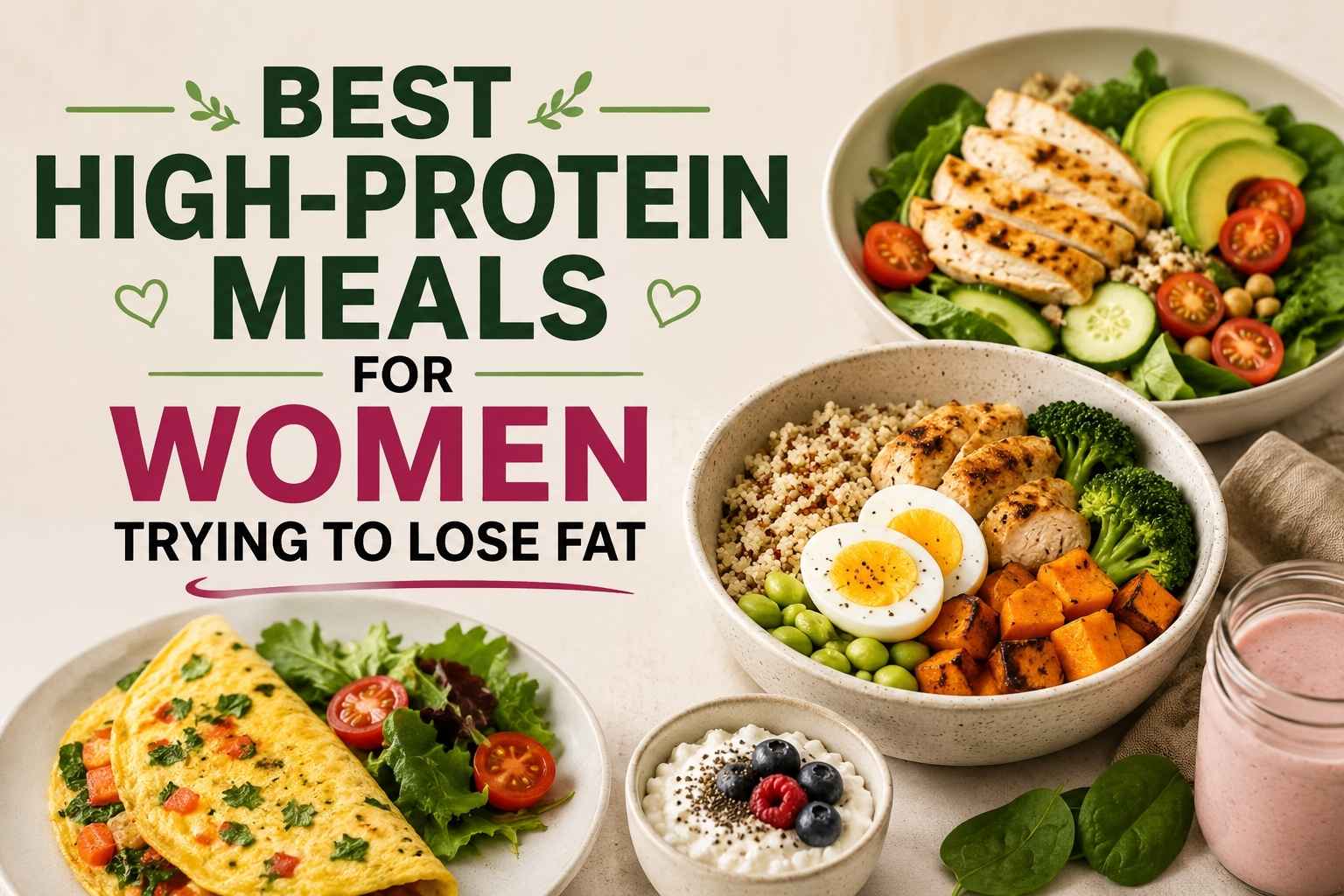 Best High-Protein Meals for Women