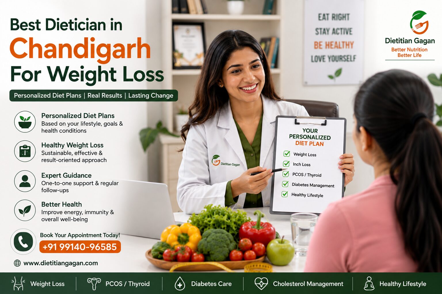 Best Dietician in Chandigarh For Weight Loss