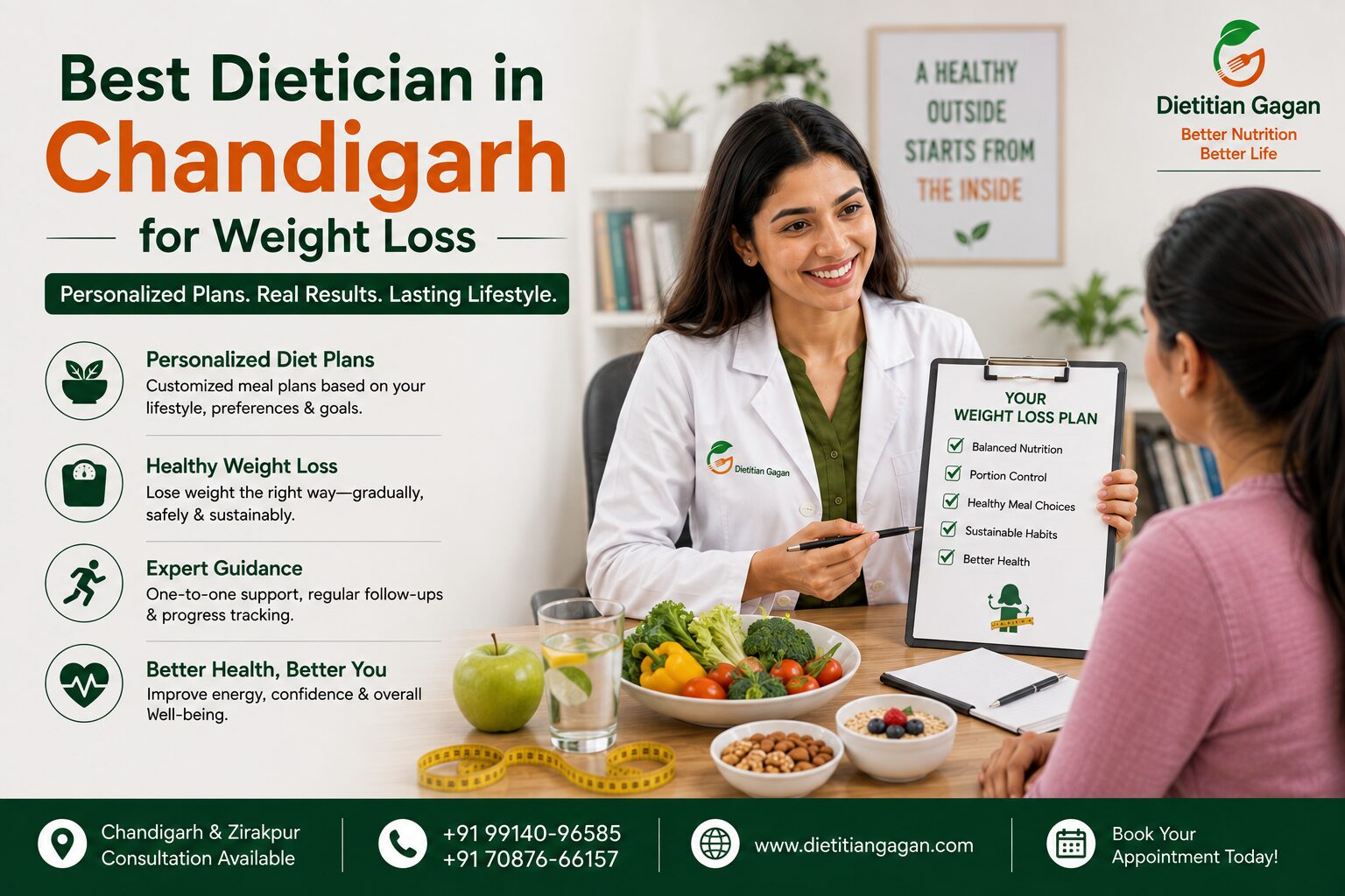Best Dietician in Chandigarh for Weight Loss